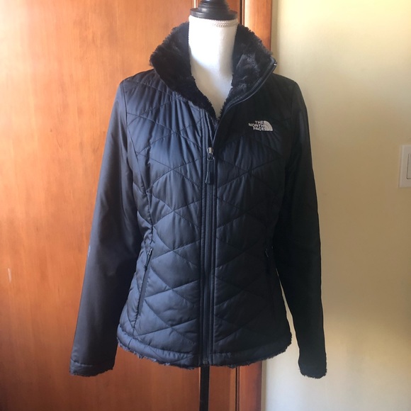 { THE NORTH FACE } fleece lined jacket / coat